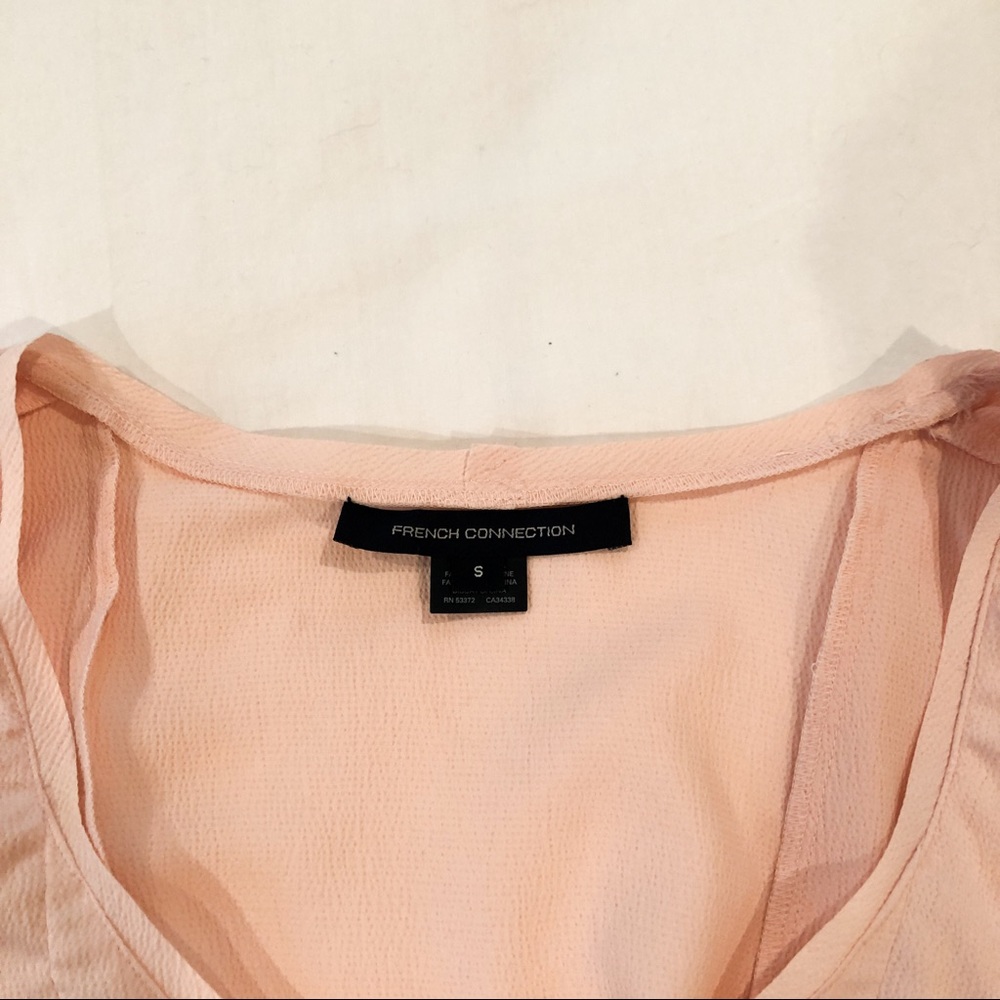 French Connection Ruffle Sleeve Blouse - Picture 2 of 5